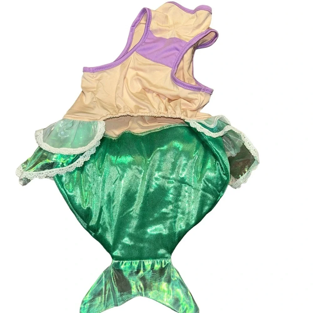 Disney princess little mermaid dog pet Halloween costume size Large